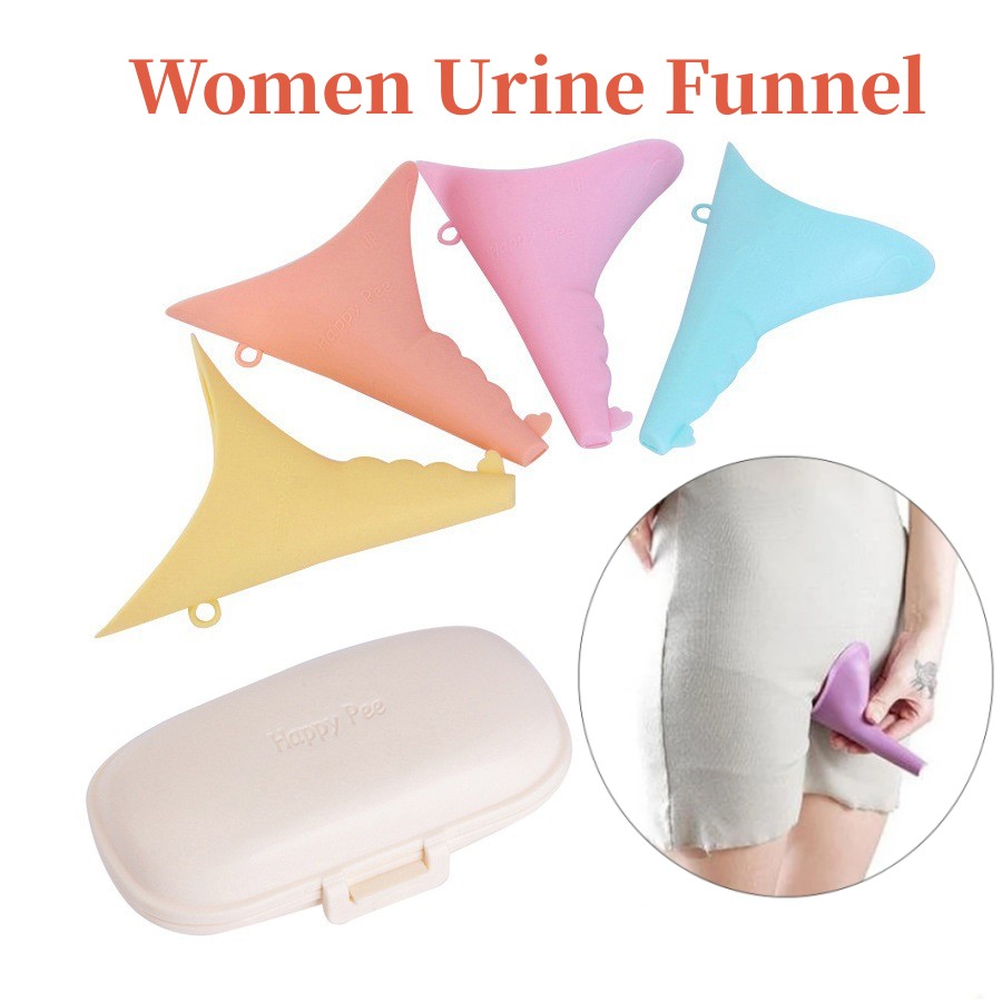 Outdoor Hunting Toilet - Silikon kadın pisuar açık seyahat kamp