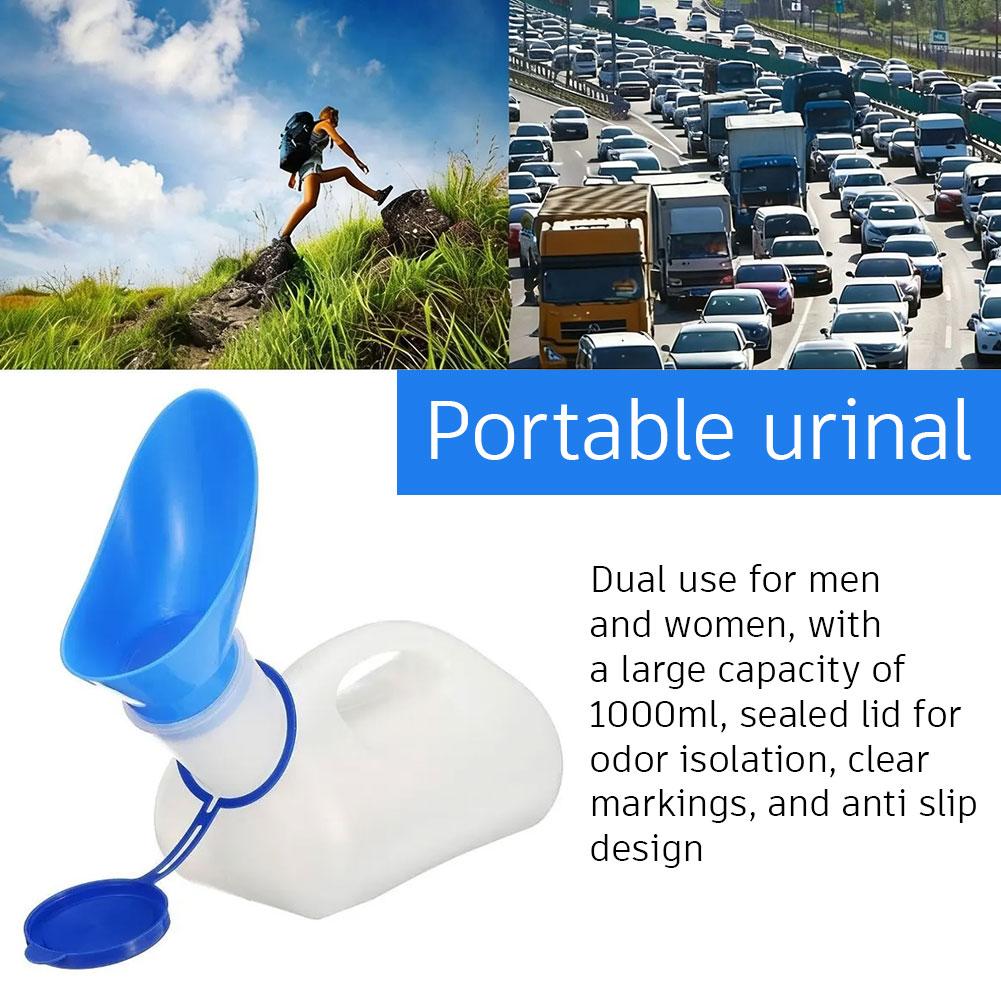 Outdoor Hunting Toilet - 1000 ML Taşınabilir Pisuar Şişesi Unisex