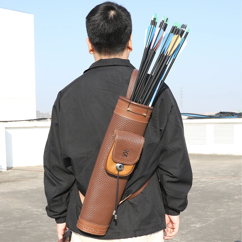 Sığır derisi okçuluk ok kılıfı - Quiver Arrow Back incelemesi ve fiyatı
