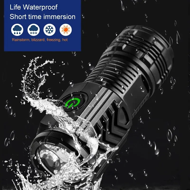 Taşınabilir Mini 3 LED El Fene - Tactical Flashlight Rechargeable incelemesi ve fiyatı