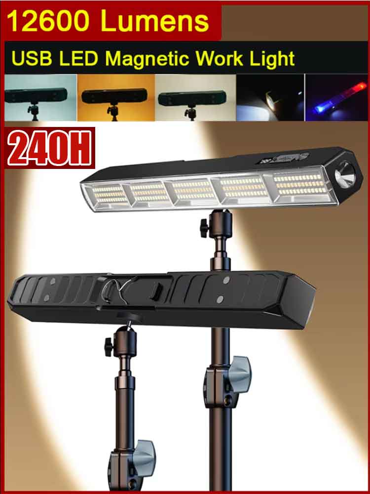 Yüksek Güçlü Manyetik LED Işık - Tactical Flashlight Rechargeable incelemesi ve fiyatı