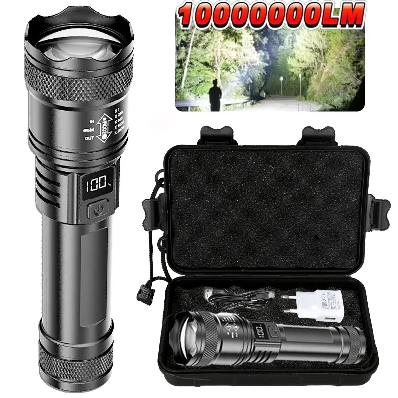 TY-908M Led El Feneri 2000LM T - Tactical Flashlight Rechargeable incelemesi ve fiyatı
