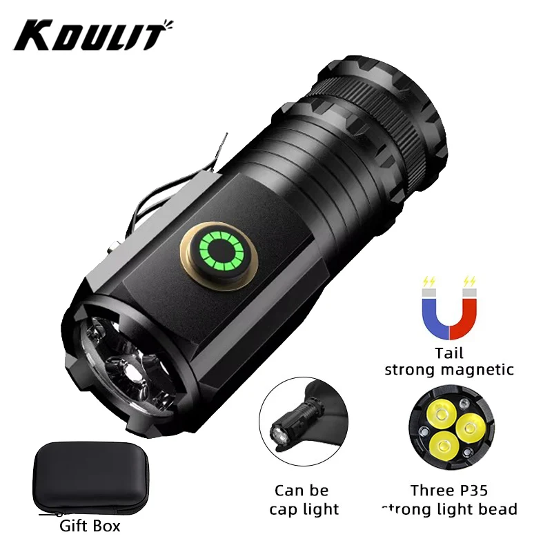 Güçlü Mini LED El Feneri Süper - Tactical Flashlight Rechargeable incelemesi ve fiyatı