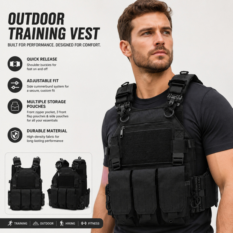 Taktik Yelek Polyester Taşıyıc - Outdoor Hunting Magazines incelemesi ve fiyatı