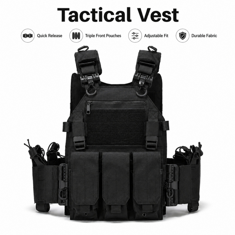 Taktik Yelek Polyester Taşıyıc - Outdoor Hunting Magazines incelemesi ve fiyatı