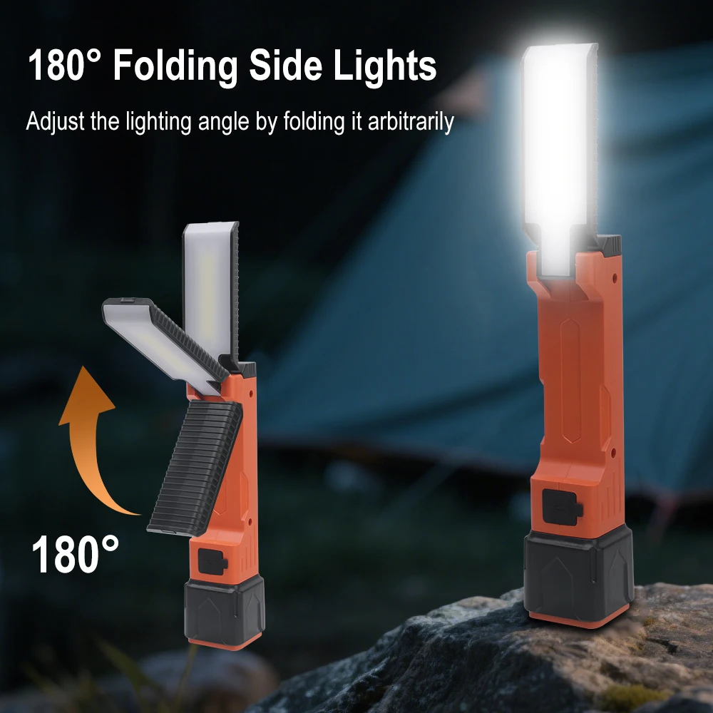 BORUiT 300LM LED Çalışma Işığı - Tactical Flashlight Rechargeable incelemesi ve fiyatı