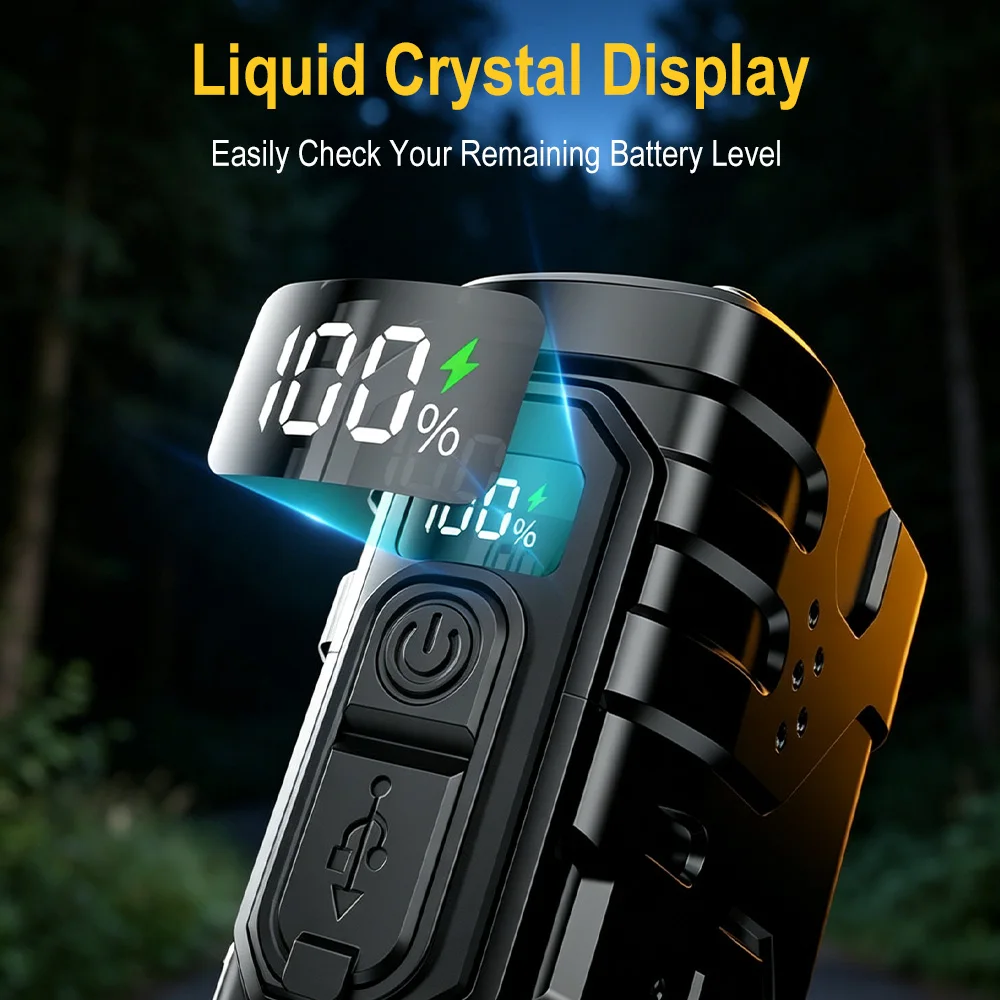 BORUIiT El Kranklı EDC LED Fen - Tactical Flashlight Rechargeable incelemesi ve fiyatı