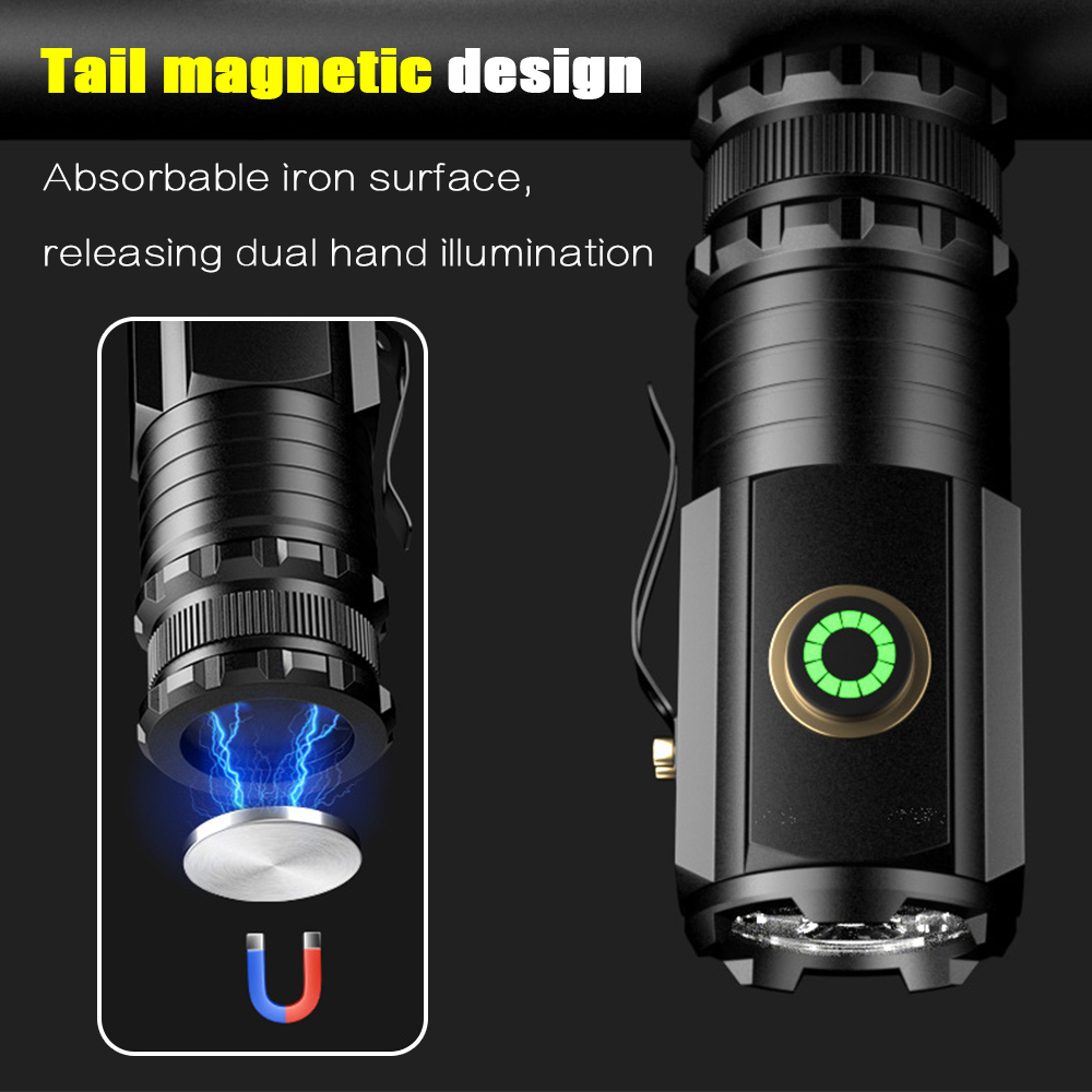 Taşınabilir Güçlü Mini LED El  - Tactical Flashlight Rechargeable incelemesi ve fiyatı