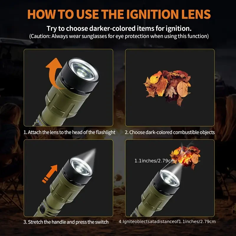 Ultra Güçlü El Feneri Odaklana - Tactical Flashlight Rechargeable incelemesi ve fiyatı