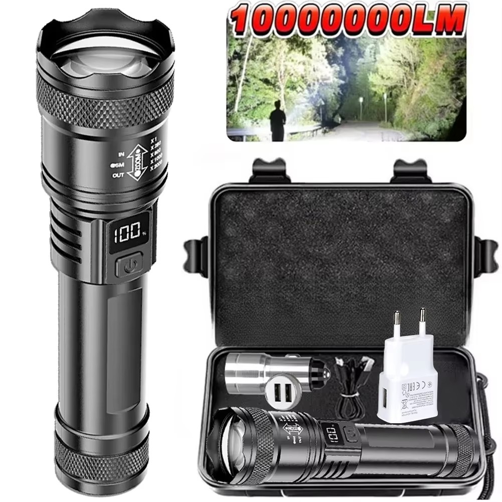 Şarj Edilebilir LED El Feneri  - Tactical Flashlight Rechargeable incelemesi ve fiyatı